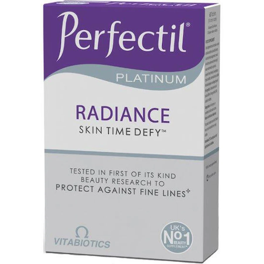Vitabiotics Perfectil Platinum Radiance Skin Time Defy Voedingssupplement Speciaal 60 tabs