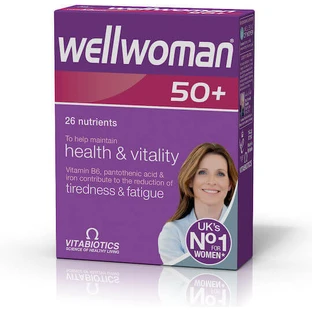 Vitabiotics Wellwoman 50+ Suplemento para la Menopausia 30 comp.