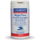 Lamberts Night Time Herbal Complex Anxiety & Sleep Supplement 2 caps Lemon