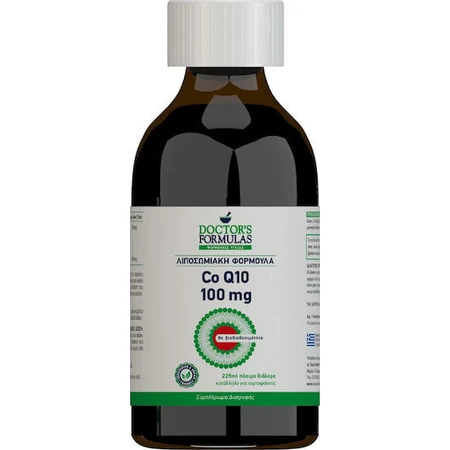 Doctor's Formulas Fórmula Liposomal CoQ10 100mg Suplemento Dietético Especial 225ml