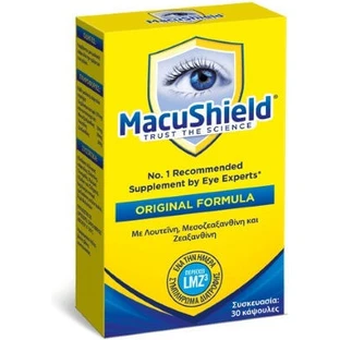 Macushield Eye Health Supplement Spezielles Nahrungsergänzungsmittel 30 Kapseln