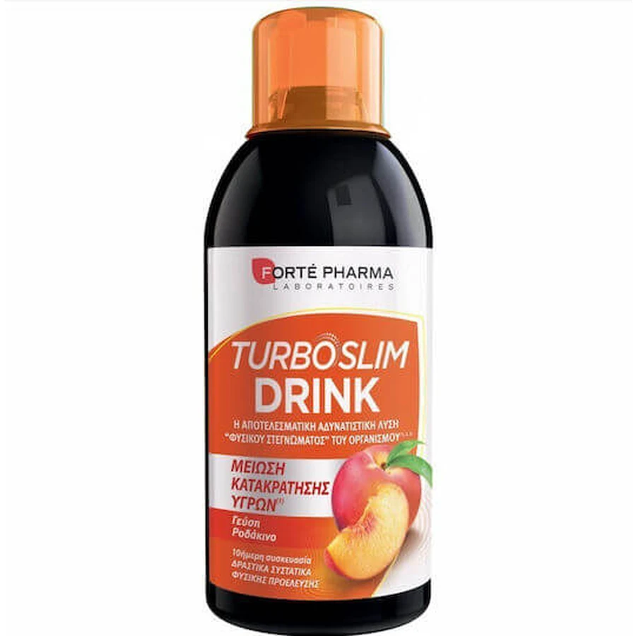 Forte Pharma Turboslim Drink Weight Loss Supplement 500ml Peach