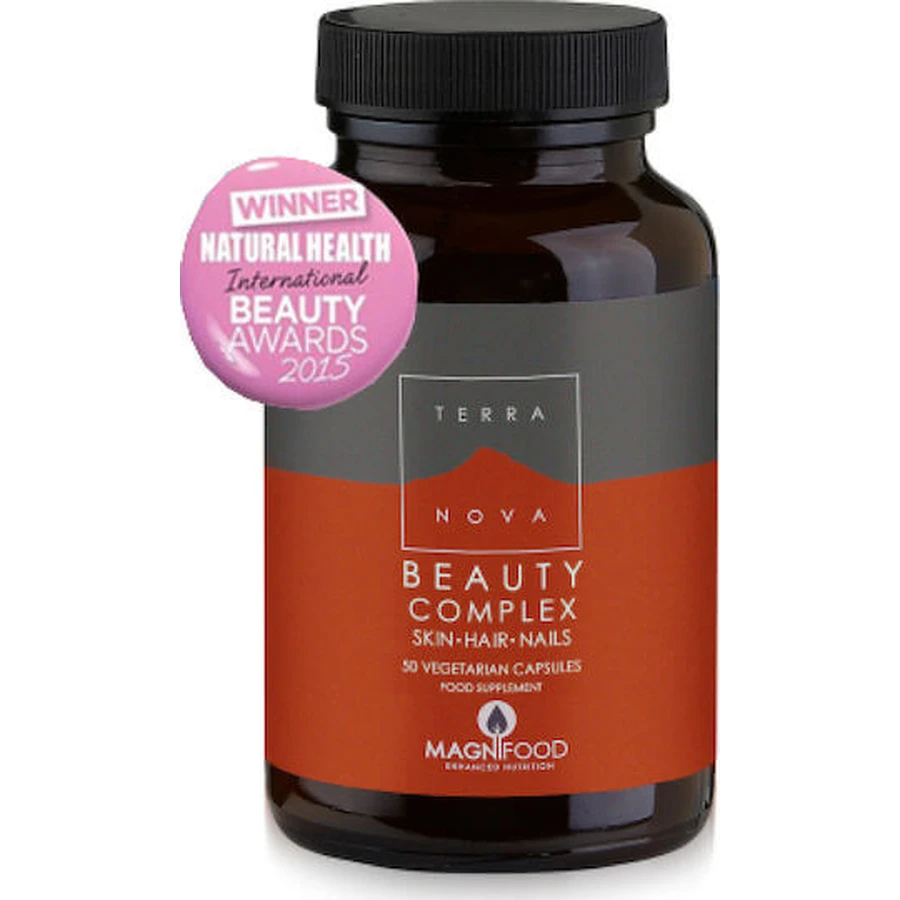 TerraNova Beauty Complex Hautkomplex Haut Haare Nägel Nahrungsergänzungsmittel Spezial 50 pflanzliche Kapseln