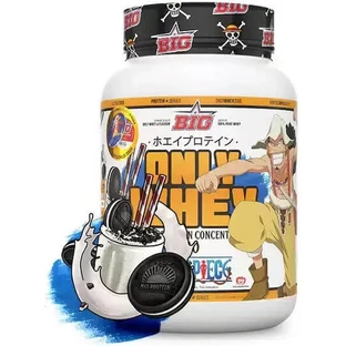 Big Only Whey Zero One Piece Whey Protein avec saveur biscuits et crème 1kg