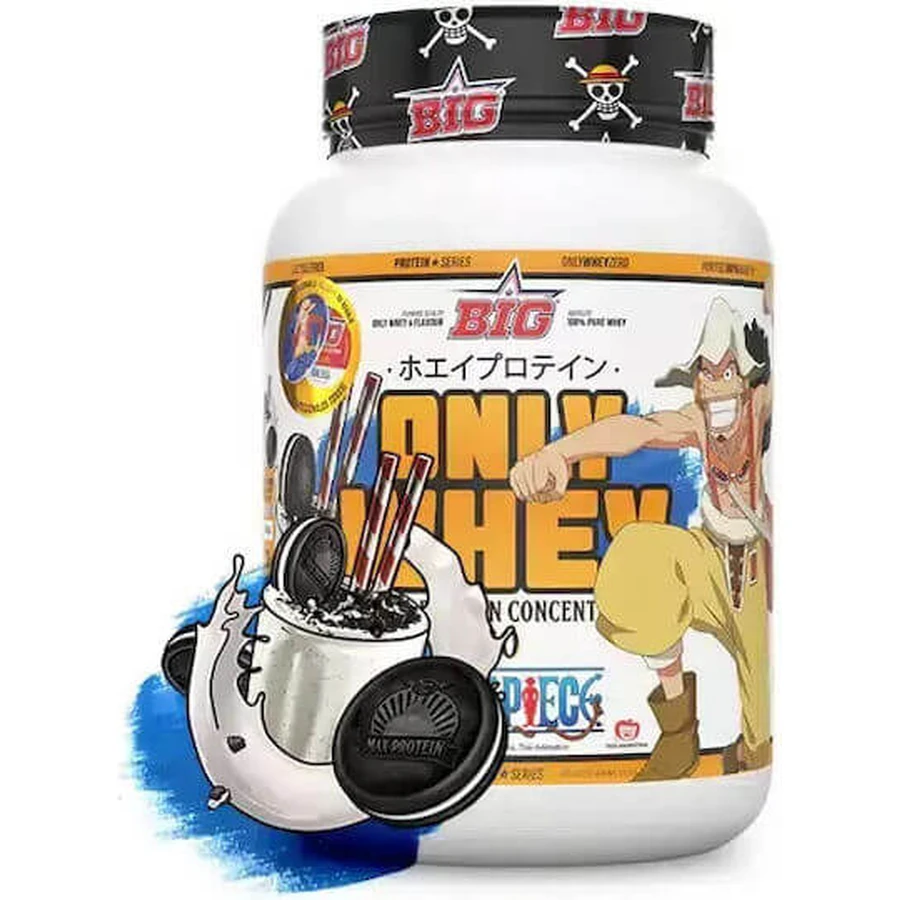 Big Only Whey Zero One Piece Whey Protein avec saveur biscuits et crème 1kg