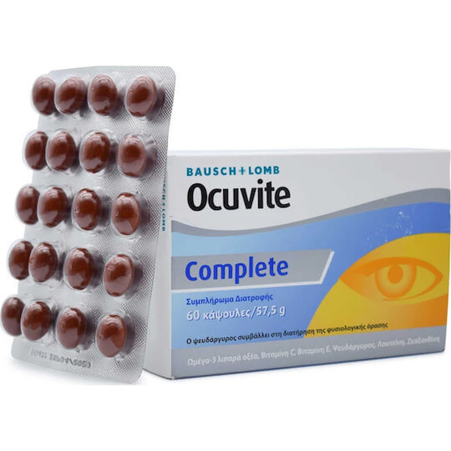 Bausch & Lomb Ocuvite Complete Special Dietary Supplement 60 tabs