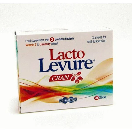 UNI-PHARMA Lacto Hefe Cran Probiotics 20 Portionsbeutel