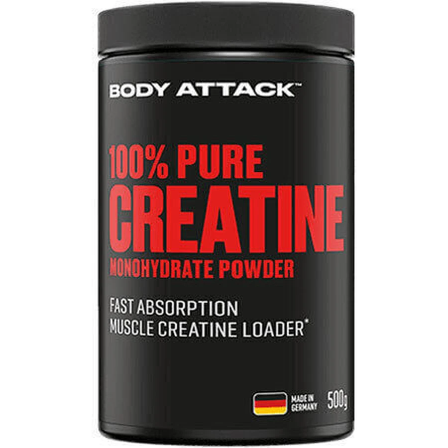 Body Attack 100% Pure Creatine Pur 500gr