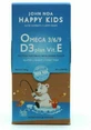 John Noa Happy Kids Omega 3/6/9 D3 Plus Geschikt voor Kinderen 90 geleiproducten Sinaasappel