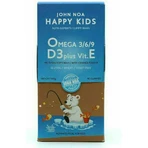 John Noa Happy Kids Omega 3/6/9 D3 Plus Geschikt voor Kinderen 90 geleiproducten Sinaasappel