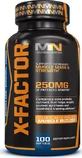 Molekulare Ernährung X-Factor 250mg Training & Testosteron steigernde Ergänzung 100 softgels