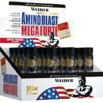 Weider Amino Blast Mega Forte 20 x 25ml Cereza Manzana Manzana