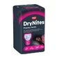 DryNites meisjesluiers, 4-7 jaar, 17-30 kg, 10 stuks, Huggies
