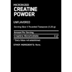 Optimum Nutrition Créatine Micronisée Non aromatisée 634gr