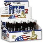 Weider Speed Booster Plus II Suplemento Pre-Entrenamiento 20 x 1ml Limón Cola