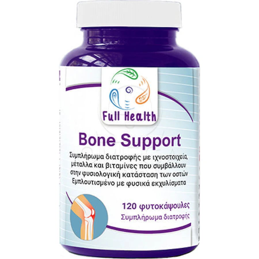 Full Health Bone Support Speciaal Voedingssupplement 120 plantaardige capsules