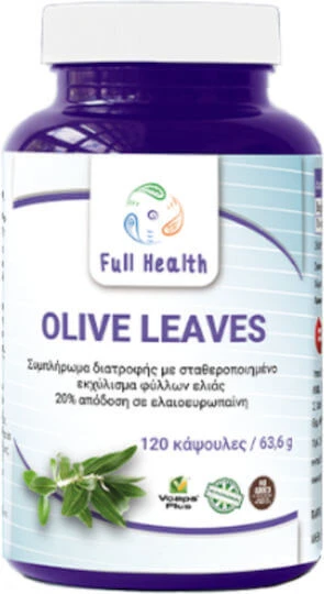 Full Health Olive Leaves Extract 120 veget capsules