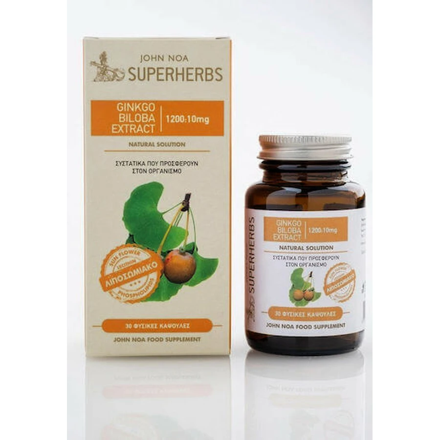 John Noa Ginkgo Biloba 6000 120mg 30 caps