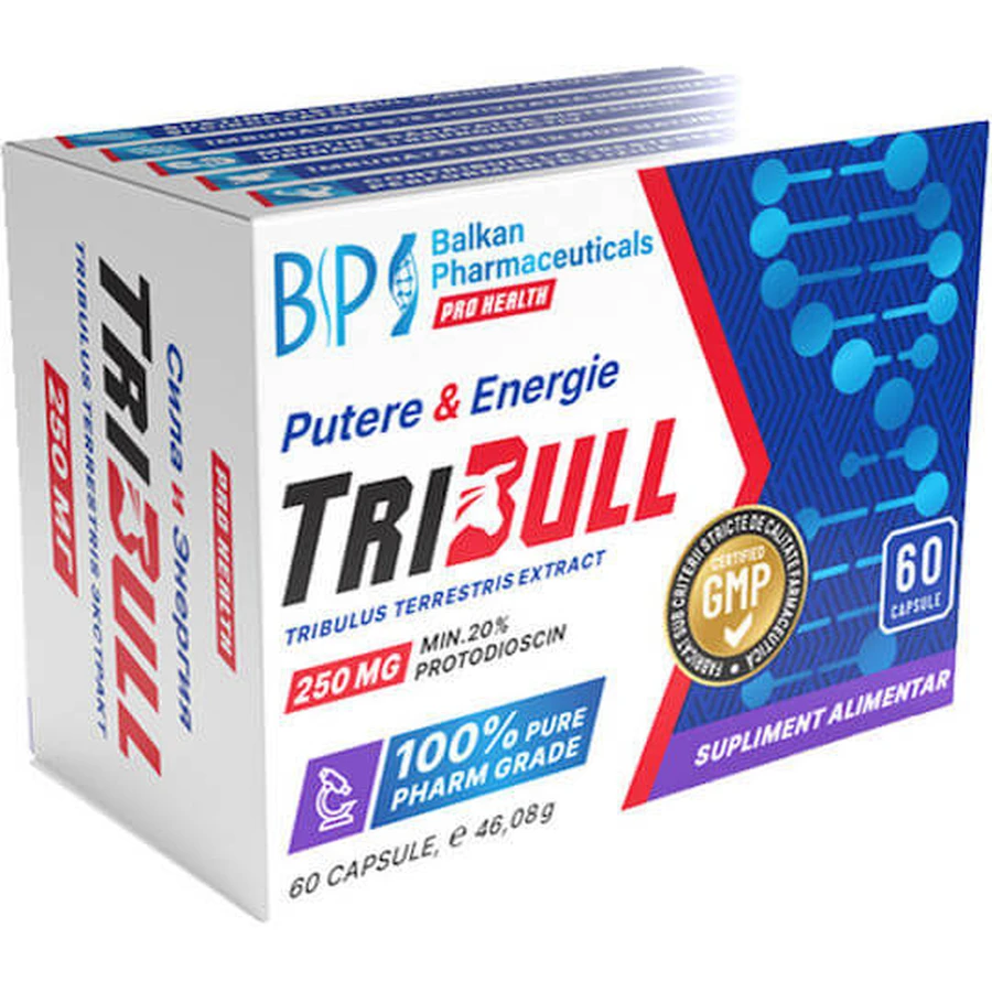 Balkan Pharmaceuticals Tribull libido- & testosteronverhogend supplement 60 softgels