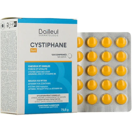 Bailleul Laboratoires Cystiphane Strong Food Supplement Special 120 tabs