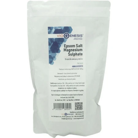Viogenesis Epsomzout Magnesiumsulfaat 500g zakje