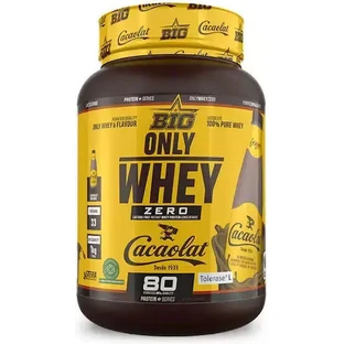 Big Only Whey Zero Whey Protein Proteína de suero de leche sin lactosa con sabor a cacao y chocolate 1kg