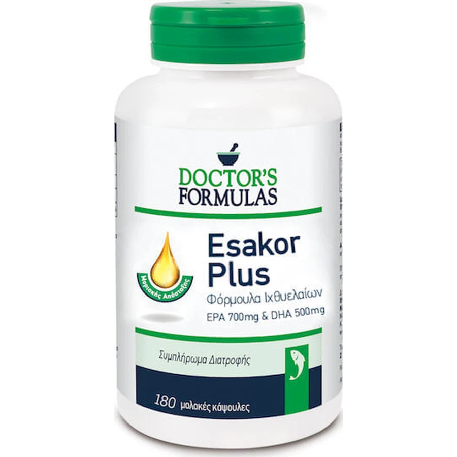 Doctor's Formulas Esakor Plus Fish Oil 180 softgels Unflavoured