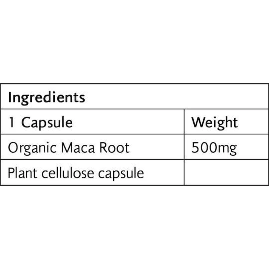 Viridian Maca 500mg 60 Kapseln