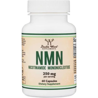 Double Wood NMN NMN Nicotinamide Mononucleotide 125mg Bird Health Supplement 60 caps