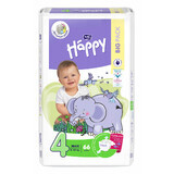 Pannolino Maxi n. 4, 8-18 kg, 66 pezzi, Happy