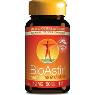 Nutrex Hawaii BioAstin Astaxantina Hawaiana 12mg 50 cápsulas blandas