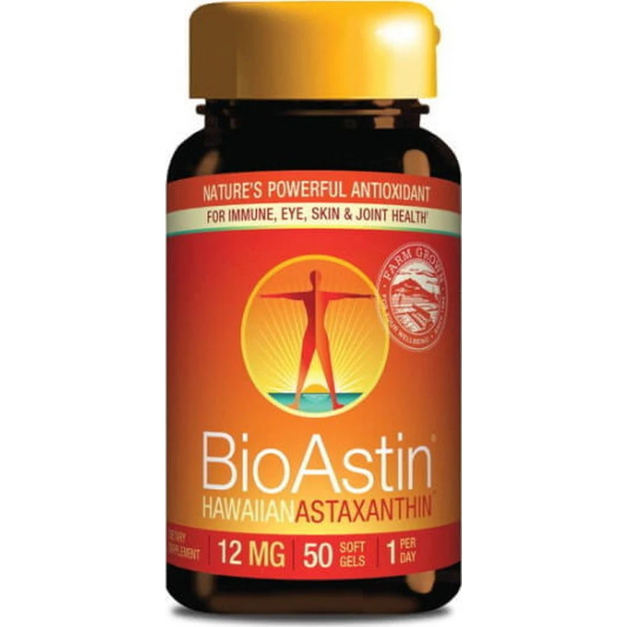 Nutrex Hawaii BioAstin Astaxantina Hawaiana 12mg 50 cápsulas blandas