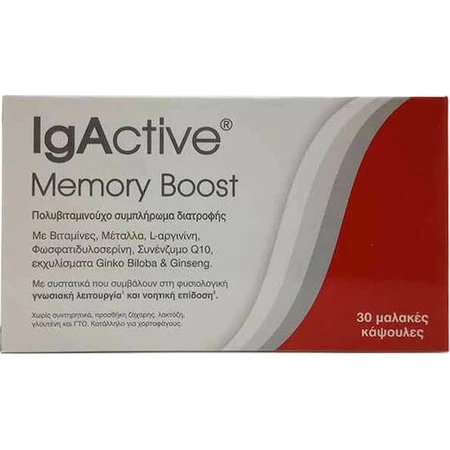 IgActive Memory Boost Speicher Ergänzung 30 softgels
