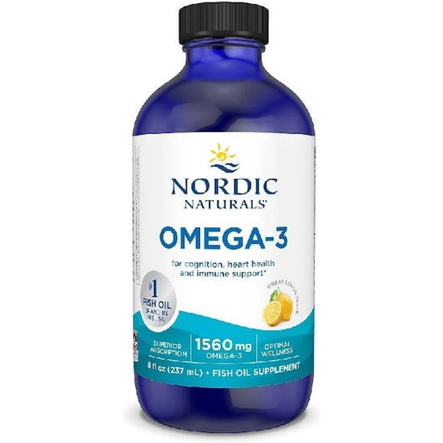 Nordic Naturals Omega 3 Aceite de Pescado 237ml Limón
