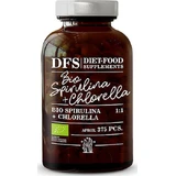 Dieetvoeding Bio Spiroulina & Chlorella 200mg 375 caps