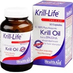 Health Aid Krill Life Two A Day Krill Olie Geschikt voor Kinderen 90 caps Unflavoured