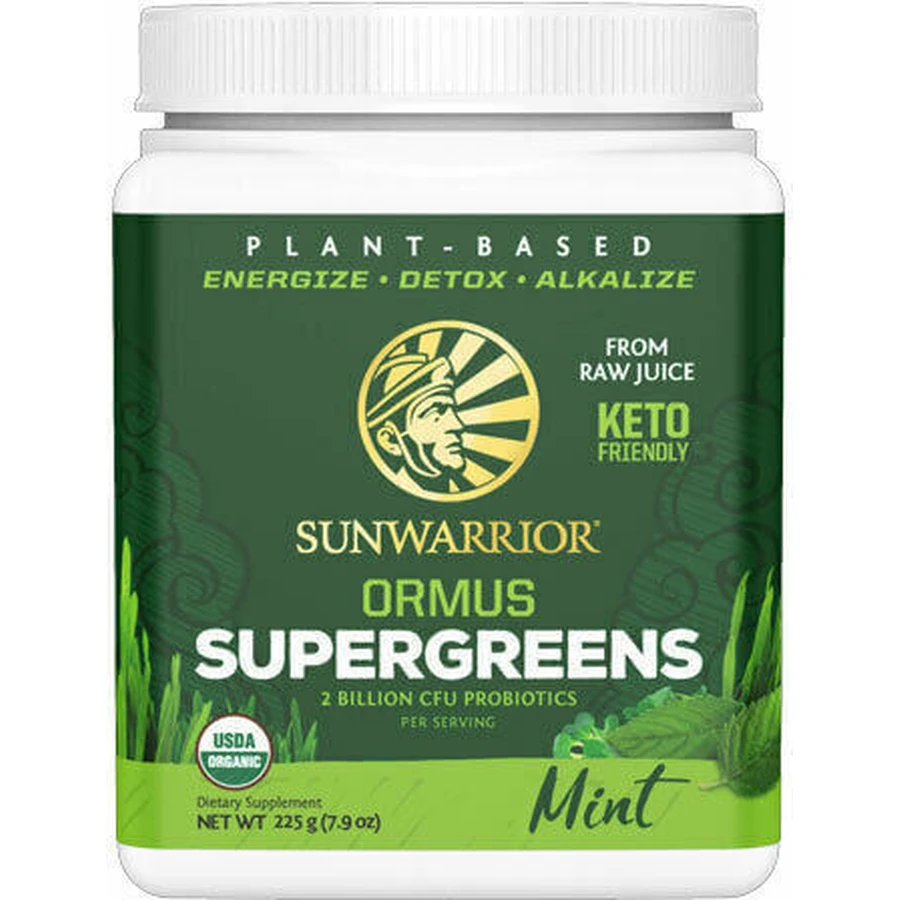 Sunwarrior Ormus Super Greens 226.80gr Menta