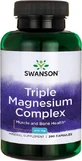 Swanson Triple Magnesium Complex 400mg 100 Capsules