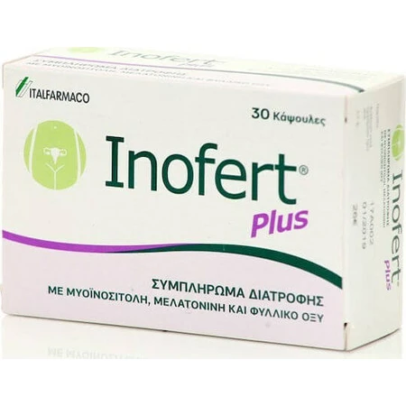 Italfarmaco Inofert Plus Schlaf Ergänzung 30 Kapseln