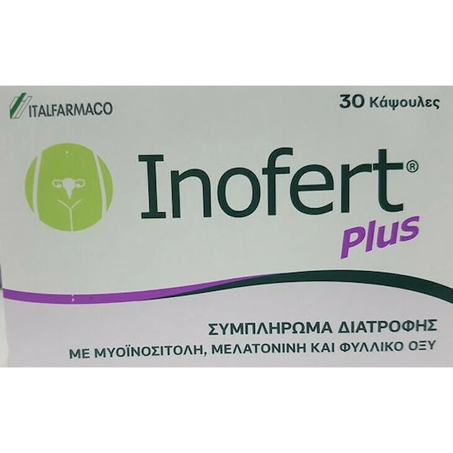 Italfarmaco Inofert Plus Schlaf Ergänzung 30 Kapseln