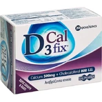 UNI-PHARMA D3 Fix Calcium Vitamine pour le renforcement du système immunitaire et la santé des oeufs 500mg 20 sachets