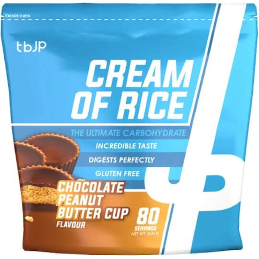tbJp Cream Of Rice Speciaal Dieetsupplement 2000gr Chocolade Hazelnootboter