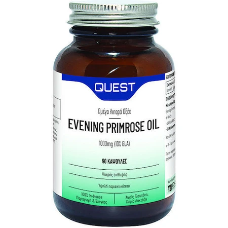 Quest Evening Primrose Oil 10% GLA Meno Menopause Supplement 90 caps