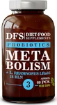 Dieta-Alimentación Probióticos Metabolismo Probiótico 60 cápsulas vegetales