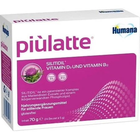 Humana Piulatte Pregnancy Supplement 70gr 14 sachets