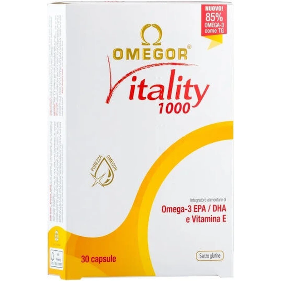 Uga Omegor Vitality 30 caps Unflavoured