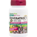 Nature's Plus Herbal Actives Resveratrol Extended Release Nahrungsergänzungsmittel Special 60 Tabs