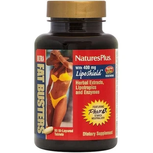 Nature's Plus Ultra Fat Busters LipoShield 400mg Weight Loss Supplement 60 tabs Bilayer