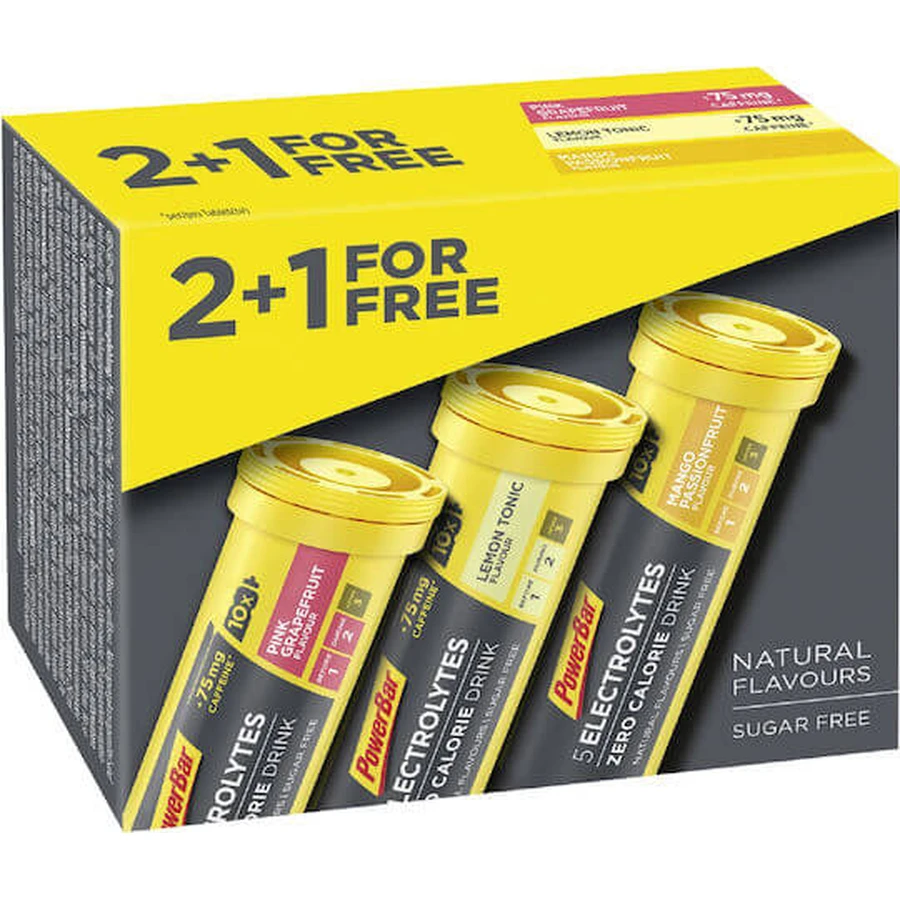 PowerBar 5 electrolitos Multi Electrolytes Multi Pack 3x3.3333333333333335 comprimidos efervescentes