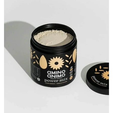 Physis Laboratorium Amino Animo Animo Power Mix Bio Gluten- & Lactosevrij met Vanillesmaak 350gr